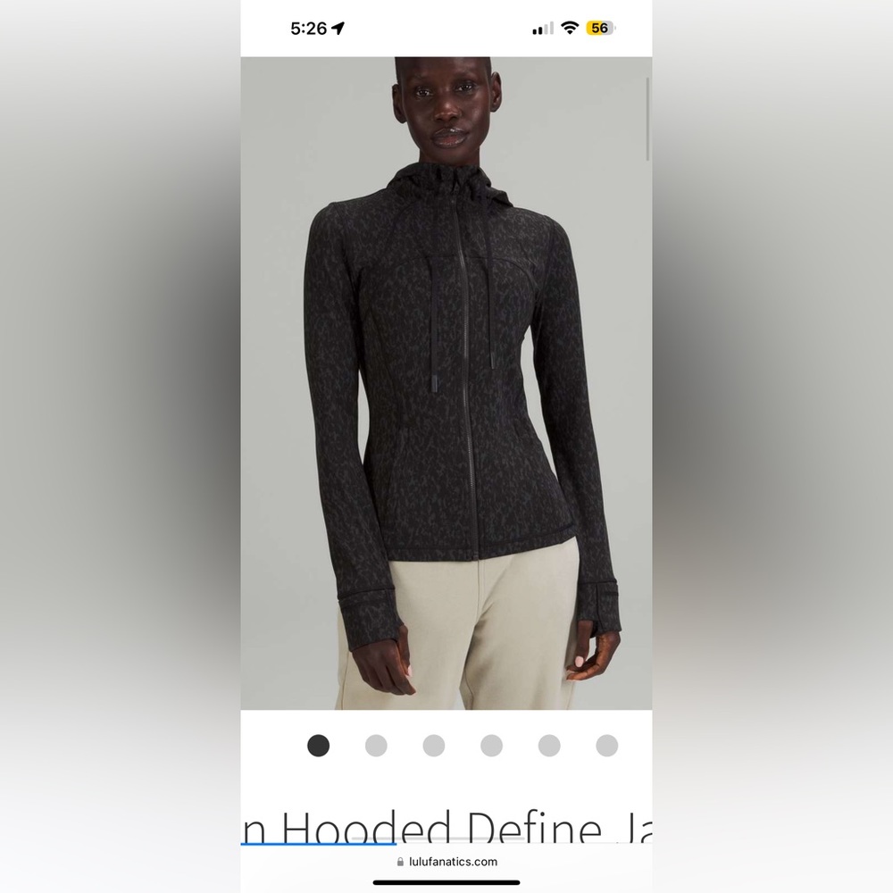 Lululemon define jacket* offers welcome